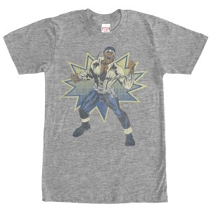 Men's Marvel Heroes for Hire Power Man T-Shirt - 1 of 4
