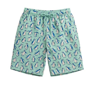 Mens Quick-Dry Swim Shorts Bathing Suits