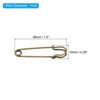 Unique Bargains Large Metal Sturdy Sewing Safety Pins for Blankets 20 Pcs - 2 of 4