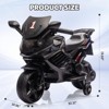 6V Kids Electric Motorcycle, Ride On Bike with Training Wheels, Headlight, Horn, Music, Battery Powered Toy for Toddlers - 2 of 4