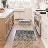 Boho Machine Washable Rug for Living Room Modern Non-Slip Rug for Bedroom Traditional Low Pile Indoor Mat for Dining Room - 3 of 4