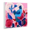 Stupell Industries Folk Birds on Dahlias Wall Plaque Art - 3 of 4
