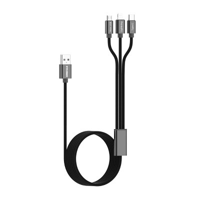 Emerald 10 Foot 3 in 1 Charging Cable