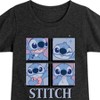 Girls' - Disney - Lilo & Stitch Fitted Short Sleeve Graphic T-Shirt - 2 of 4