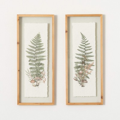 Sullivans Plant Wall Decor Set of 2 24.5"H, Multicolor
