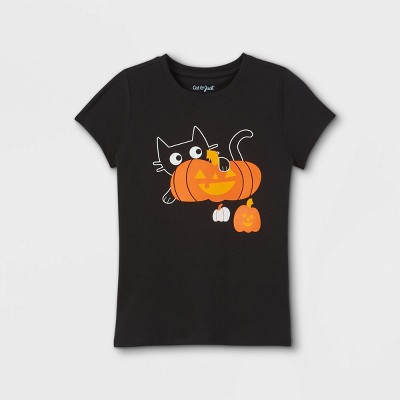 Girls' Printed Short Sleeve Graphic T-Shirt - Cat & Jack™