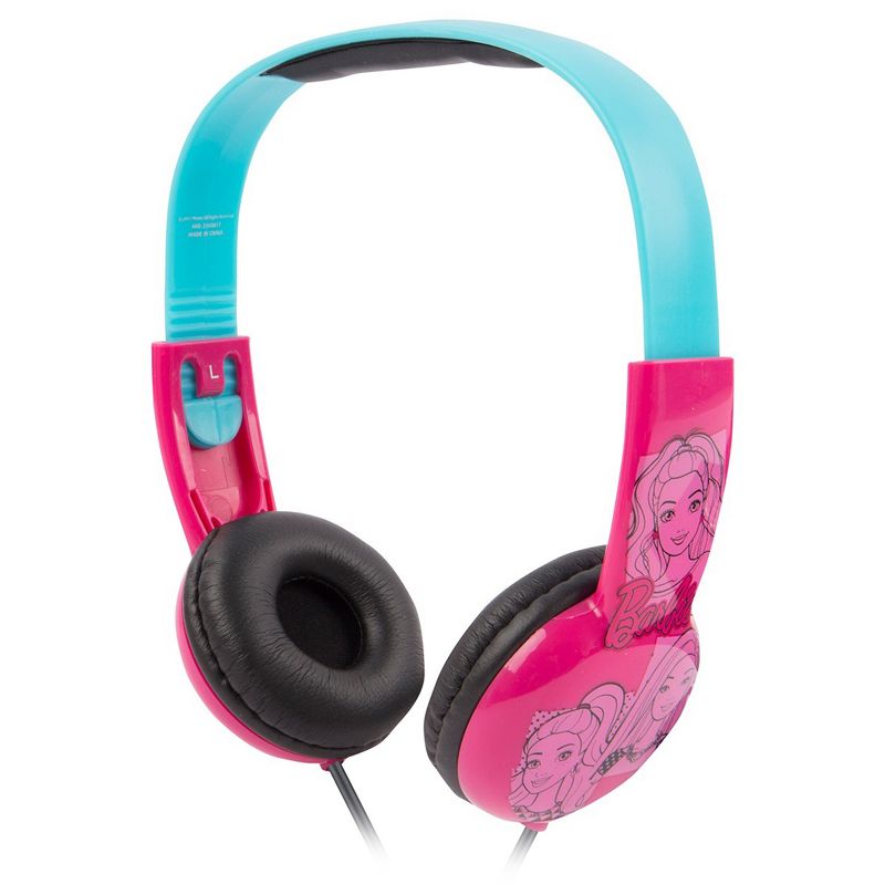 Barbie Kid-Safe Headphones in Blue and Pink, 1 of 7