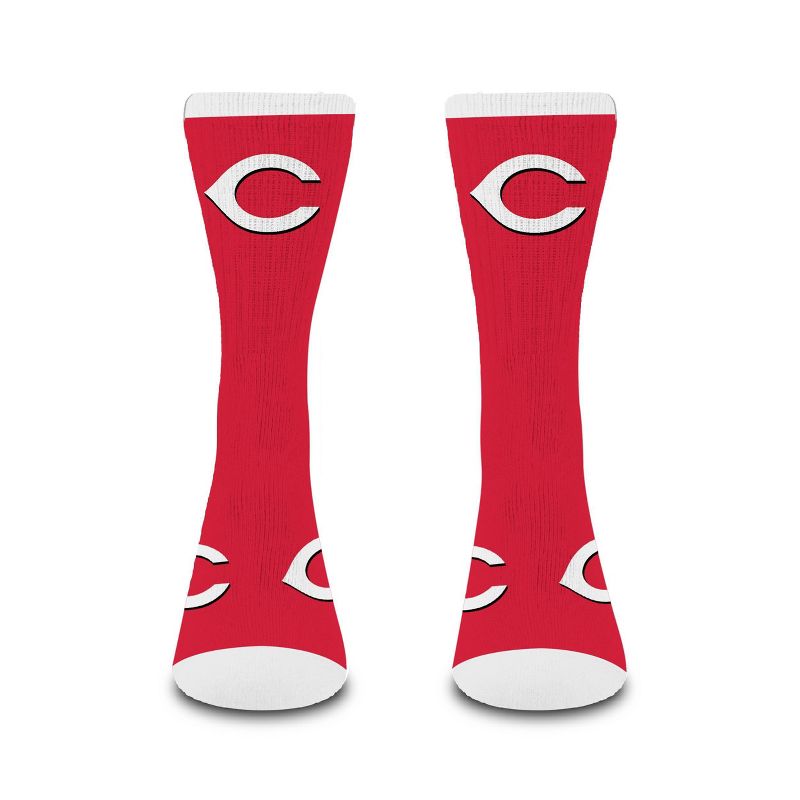 MLB Cincinnati Reds Large Crew Socks, 3 of 5