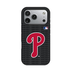 MLB National League Teams Text Backdrop Bump Cell Phone Case for Apple iPhone 17 Series - 1 of 4