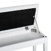 NicBex 30" Storage Bench Rectangle Faux Leather Padded Cushion and Wooden Frame for Bedroom, Entryway - 3 of 4