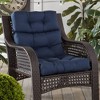 Kensington Garden 24"x22" Outdoor High Back Chair Cushion - 2 of 4