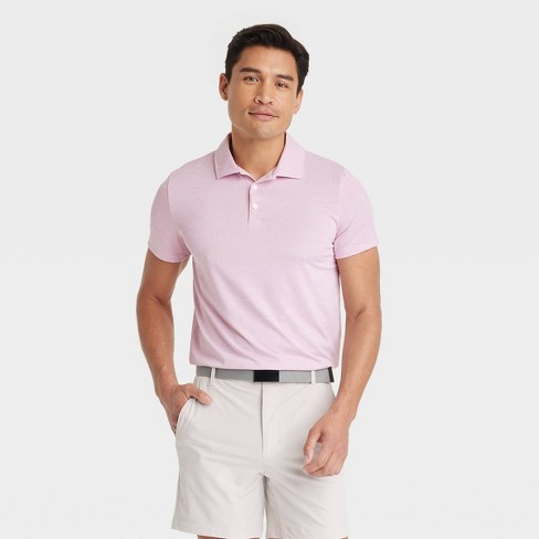 Men's Striped Polo Shirt - All In Motion™ - image 1 of 3