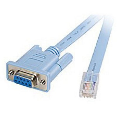 Cisco Serial Console Cable - RJ-45 Male - 6ft