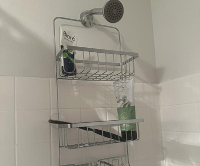 Bathroom Shower Caddy Brushed Nickel - Made By Design 1 ct