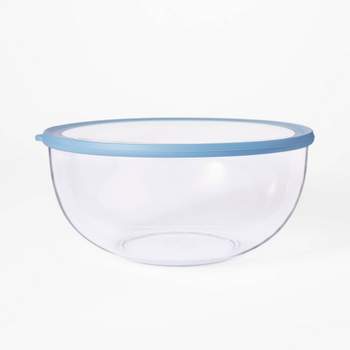 7qt Tritan Plastic Food Storage Bowl with Lid - Figmint™
