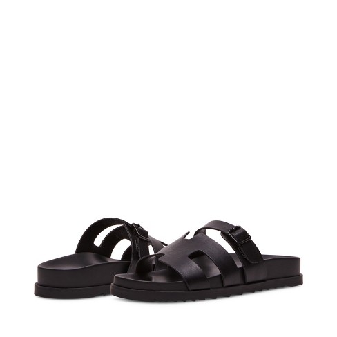 Madden Girl Darla Flatform Slide Sandal - 7.5 - Black : Target