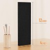 HANSILK Black Blank Canvases for Painting  4*12 inch of  3pcs - Art Supplies Canvas Panel for Acrylic Paint, Pouring, Oil Paint - 2 of 4