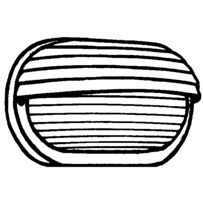 Progress Lighting, Bulkhead Collection, 1-Light Wall/Ceiling Mount, White, Polycarbonate Shade