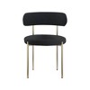 Meridian Furniture,Beacon Boucle Fabric Dining Chair, Set of 2 - 3 of 4