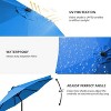 HYLEORY 120" Lighted Market Umbrella/ Size: 94.5" H x 120" W x 120" D - 3 of 4