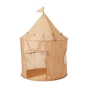3 Sprouts Kids Recycled Fabric Play Tent - Terrazzo Clay - 1 of 4