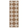 Washable Easy Jute Area Rugs for Living Room Bedroom Modern Geometric Checkered Indoor Outdoor Rug - 4 of 4