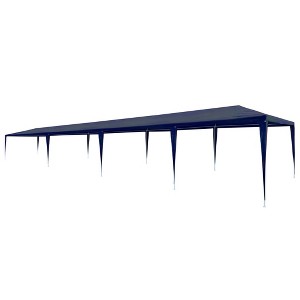 vidaXL Party Tent 9.8'x39.4' PE Blue - 1 of 4