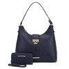 MKF Collection Graciela vegan Leather Women's Hobo Bag and Wallet by Mia K - 2 of 4