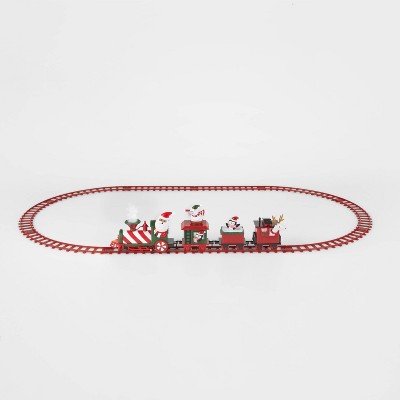 36in Animated Christmas Train and Track Set Decorative Holiday Scene Prop - Wondershop™