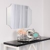 Kate and Laurel Ciel Tray, 12x18, Silver - 4 of 4