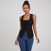 Women's Square Neck Sleeveless Front Bow Tie Closure Vest Top - A New Day™ - 4 of 4