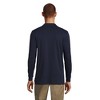 Lands' End School Uniform Men's Long Sleeve Interlock Polo Shirt - 2 of 4