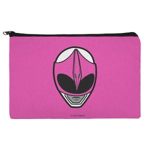 Power Rangers Pink Ranger Helmet Makeup Cosmetic Bag Organizer Pouch - 1 of 4