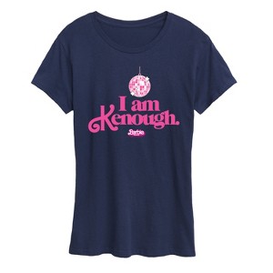 Women's - Barbie - I Am Kenough Disco Ball Short Sleeve Graphic T-Shirt - 1 of 4