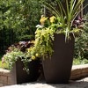 Tusco Products Plastic Modern Tall Square Planter - 3 of 3