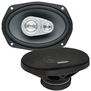 PowerBass OE-693 - 6x9" 3-Way Speaker 2-Ohm - Pair - 1 of 4
