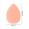 Unique Bargains Portable Teardrop Face Makeup Sponge 2 Pcs - 2 of 4