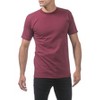 2 Pack Pro Club Men's Comfort Cotton Short Sleeve Crew Neck T-Shirt - 2 of 4