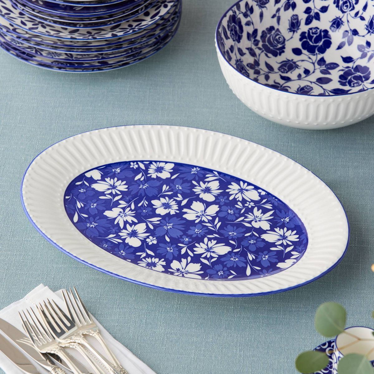 Certified International Oval Platter Madison - thumbnail 2