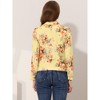 INSPIRE CHIC Women's Notched Lapel Open Front Business Casual Blazer - 4 of 4