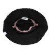 Kuromi Short Fur Novelty Ears Bucket Hat with Woven Label - 4 of 4