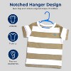 SereneLife Non-Slip Plastic Kids Hangers - 3 of 4