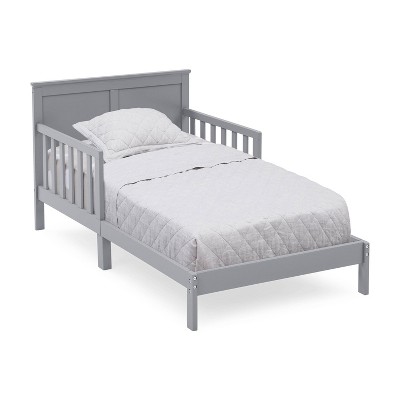 Collins Wood Toddler Kids' Bed, Greenguard Gold Certified Gray - Delta Children