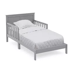 Collins Wood Toddler Bed, Greenguard Gold Certified Gray - Delta Children
