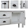 48'' Sideboard Console Table with 2 Drawers and Cabinets and Bottom Shelf - 4 of 4