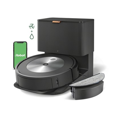 Irobot Roomba I3+ Evo (3550) Wi-fi Connected Self-emptying Robot Vacuum -  Black – 3550 : Target