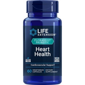 FLORASSIST Probiotic - Heart Health by Life Extension  -  60 Vegetarian Capsule - 1 of 2