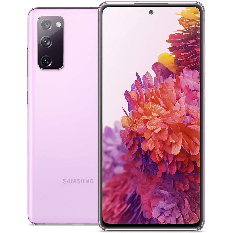 Manufacturer Refurbished Samsung Galaxy S20 FE 5G G781V (Verizon Unlocked) 128GB Cloud Lavender (Grade A+), 1 of 5