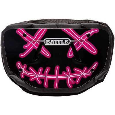 Battle Sports Nightmare Chrome Football Back Plate
