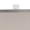 Vienna Full Spectrum Traditional Table Lamp 25" High Crystal Body Gray Tapered Drum Shade for Living Room Bedroom Bedside Nightstand Family - 3 of 4